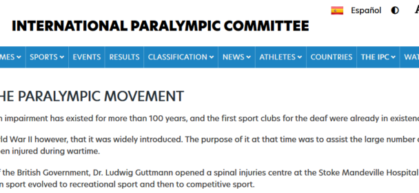 IPC - Paralympics News, Sports and Results